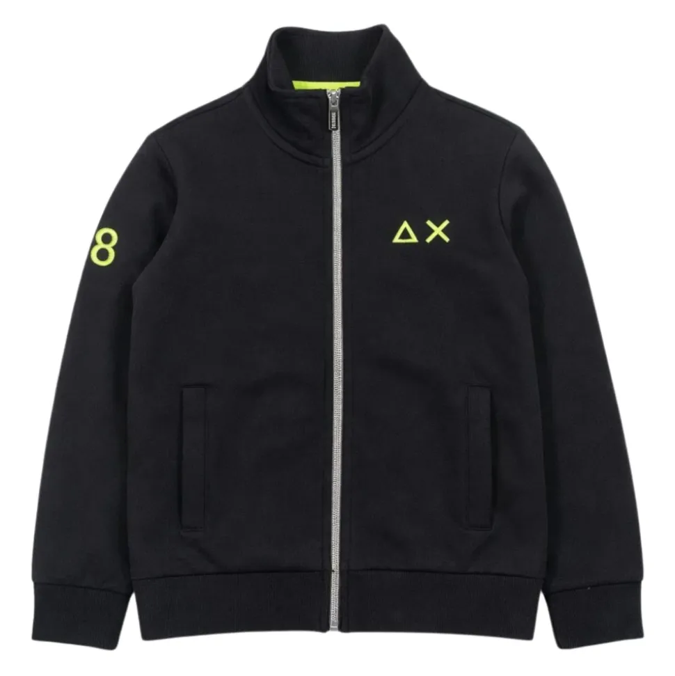 Sweatshirt à col montant zippé