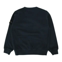 Sweatshirt à col rond avec écusson logo