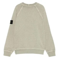 Sweatshirt à col rond avec écusson logo