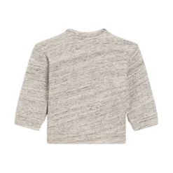 Sweatshirt à col rond avec logo