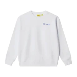 Sweatshirt à col rond motif flèche