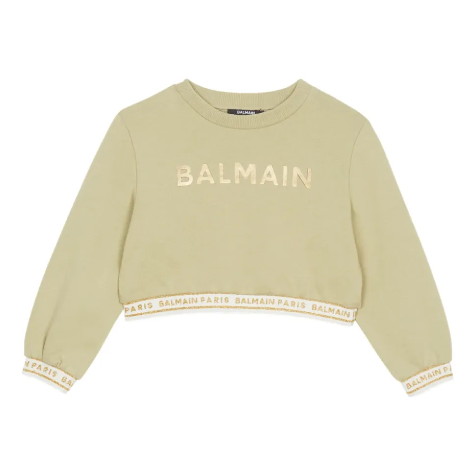 Sweat-shirt Court avec Élastique