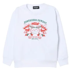 Sweatshirt Cowboy Pizza Junior