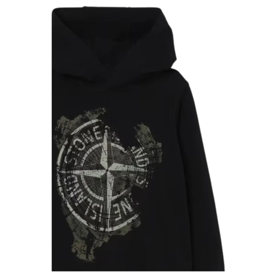 Sweatshirt en coton avec logo