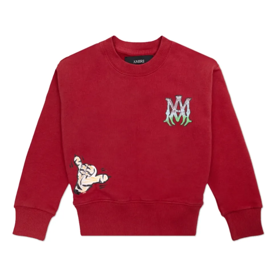 Sweatshirt imprimé coloré
