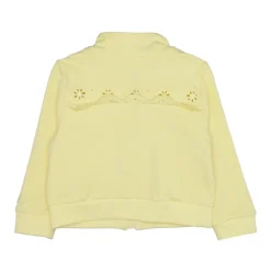 Sweatshirt z falbankami na zamek