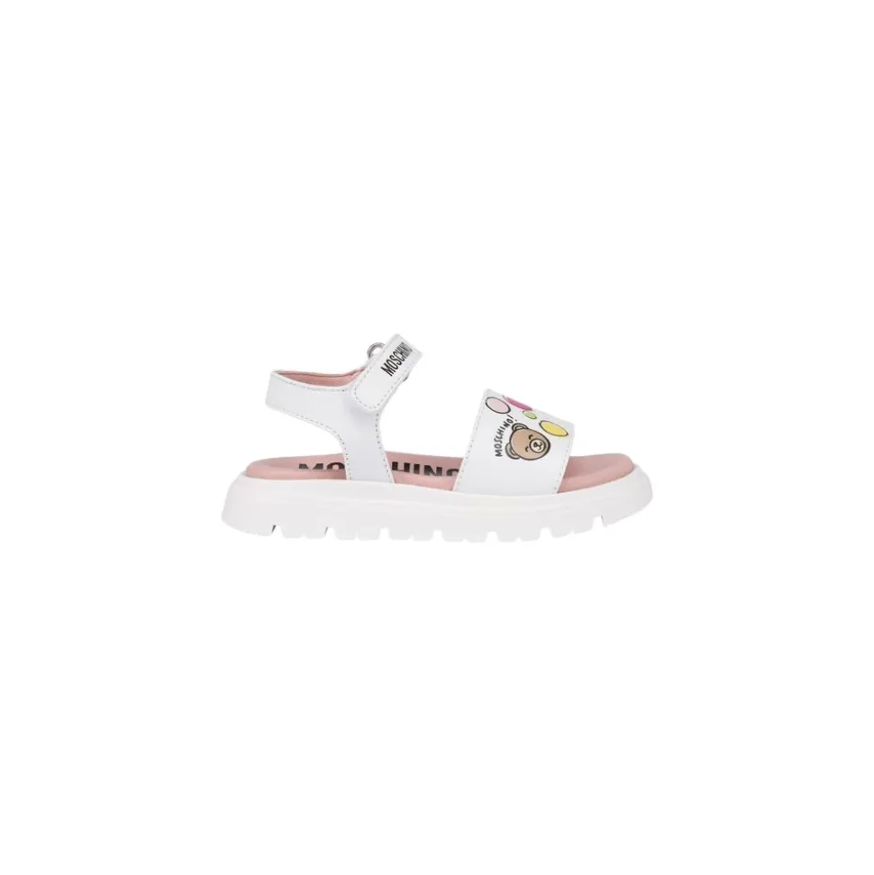Teddy Bear Leather Sandals