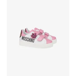 Teddy Patch Nappa Leather Sneakers