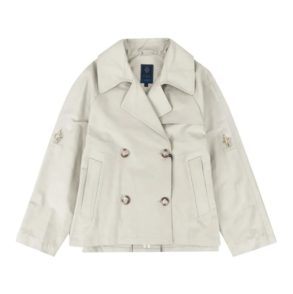 Trench court en nylon