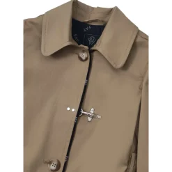 Trench en gabardine stretch