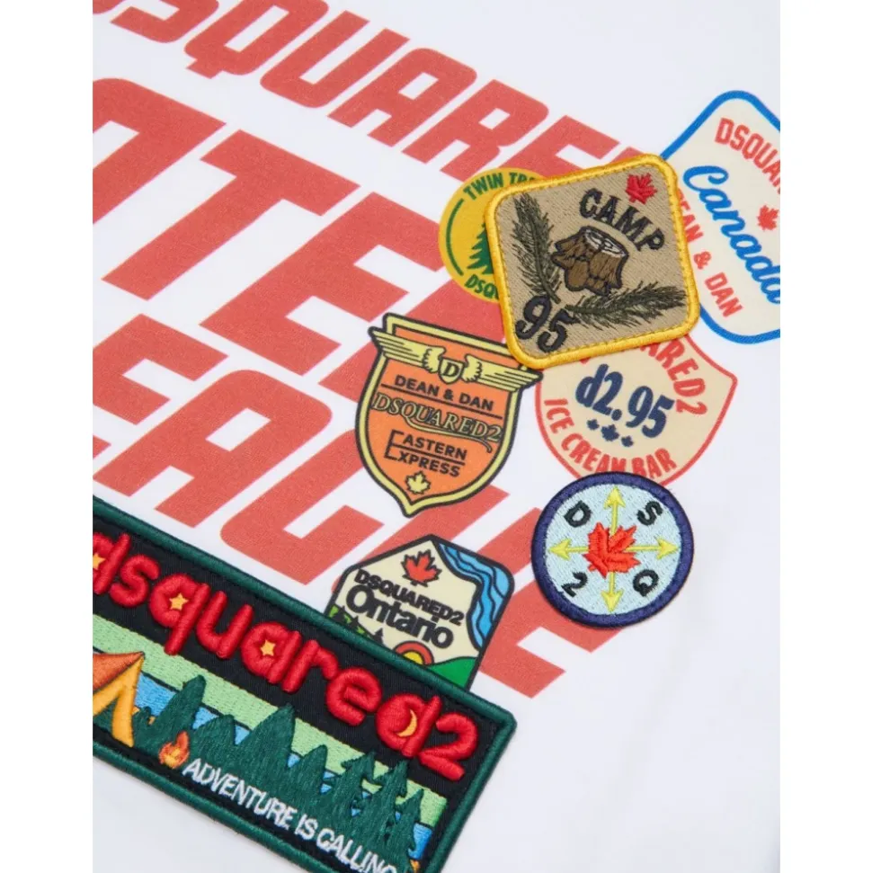 T-shirt avec écusson logo
