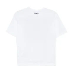 T-shirt avec imprimé casquette et logo