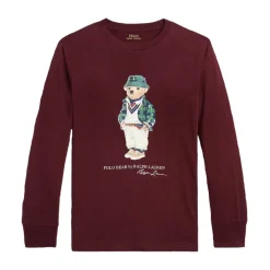 T-Shirt Bordeaux Bear Polo Ralph Lauren