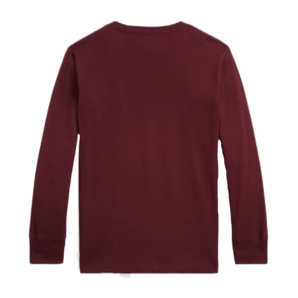 T-Shirt Bordeaux Bear Polo Ralph Lauren