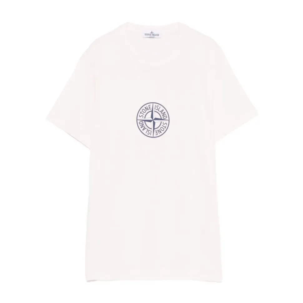 T-shirt à col rond avec logo imprimé