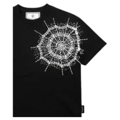 T-shirt Col Rond Toile d'Araignée
