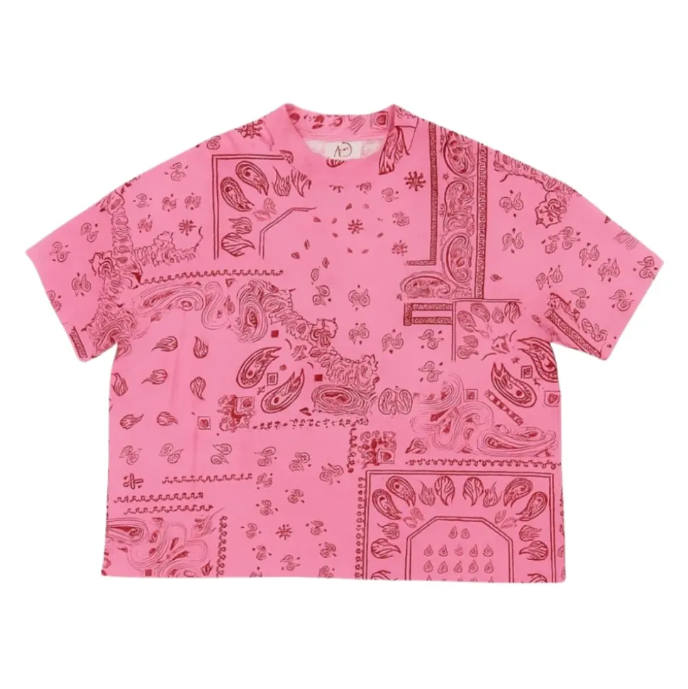 T-shirt court imprimé bandana