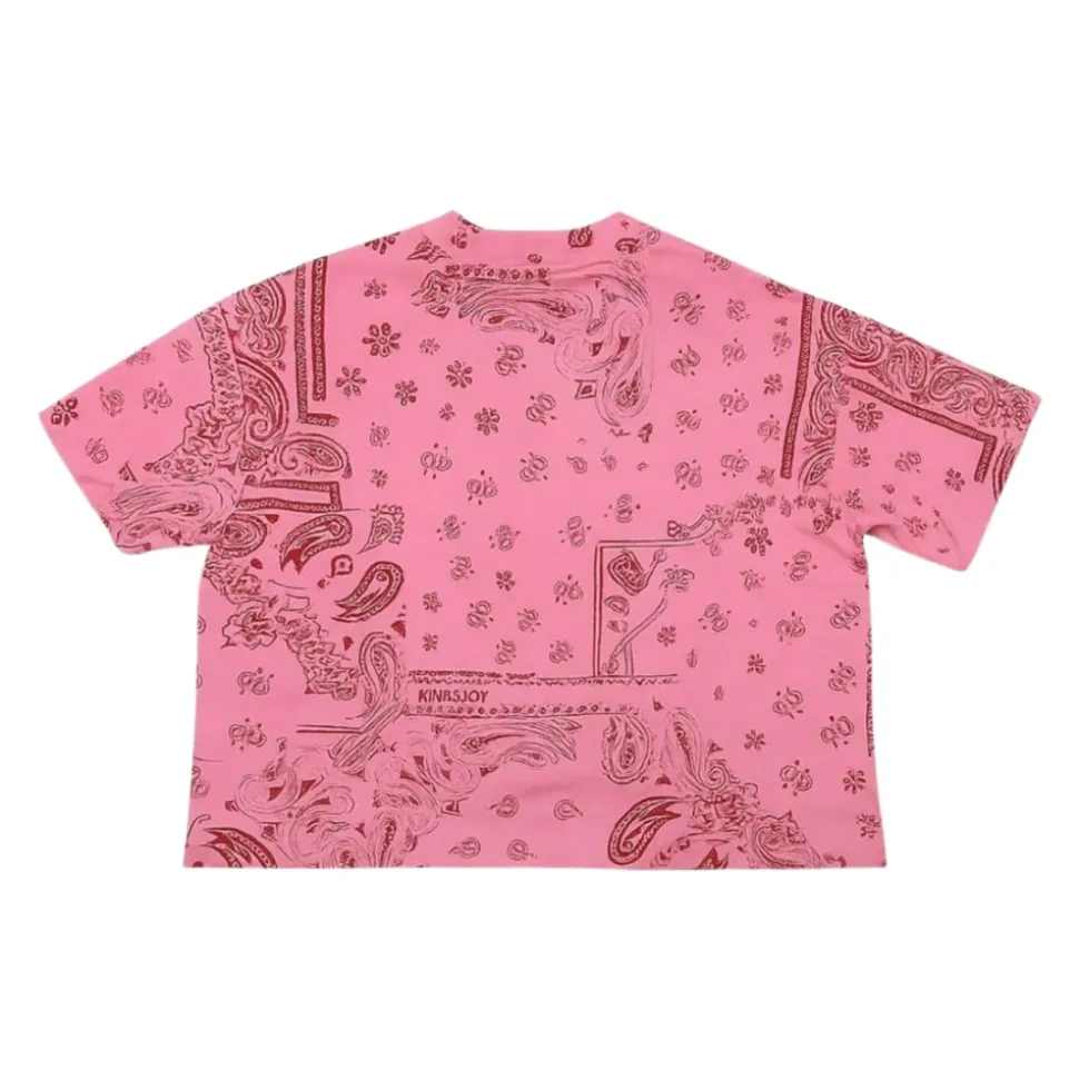 T-shirt court imprimé bandana