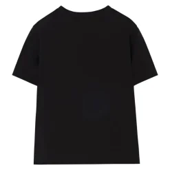 T-shirt en coton avec bordure à carreaux