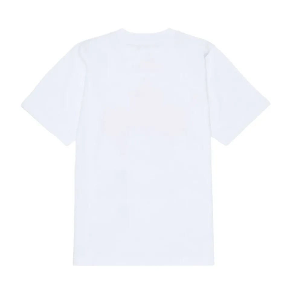 T-shirt en coton avec imprimé feuille d'érable