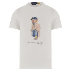 T-shirt en coton avec imprimé Polo Bear