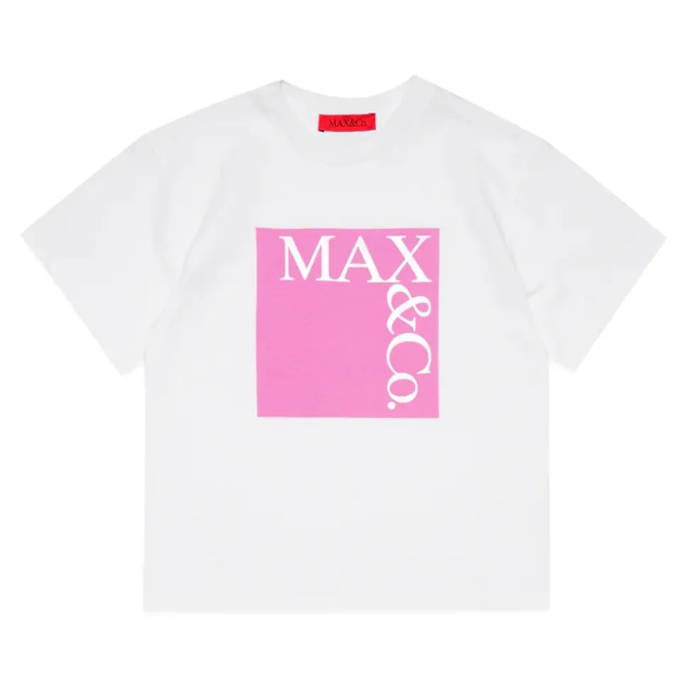 T-shirt en coton avec logo surdimensionné