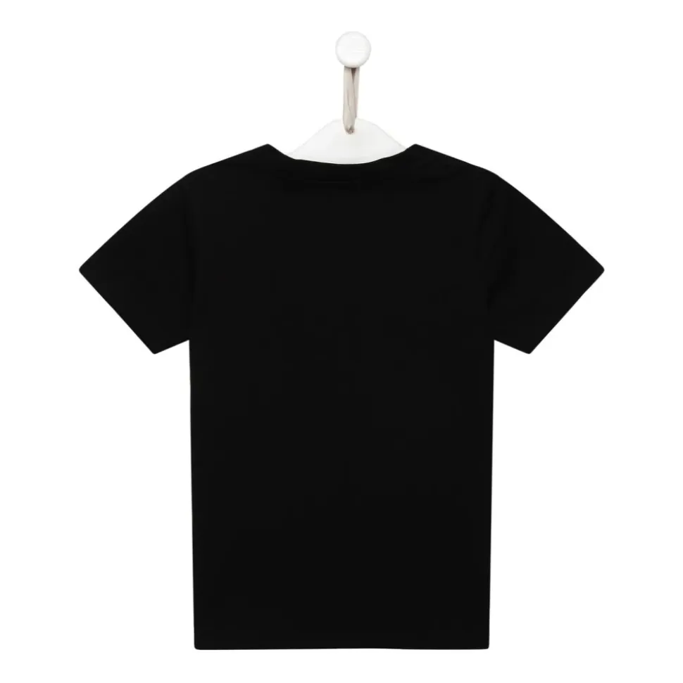 T-Shirt en Coton Col Rond