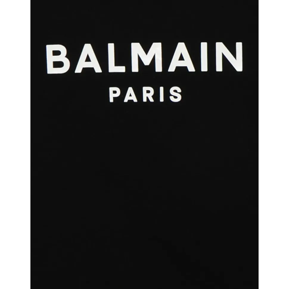 T-Shirt en Coton Col Rond