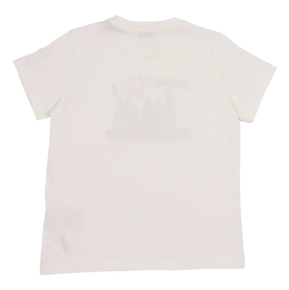 T-shirt en coton à imprimé surf