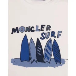 T-shirt en coton à imprimé surf
