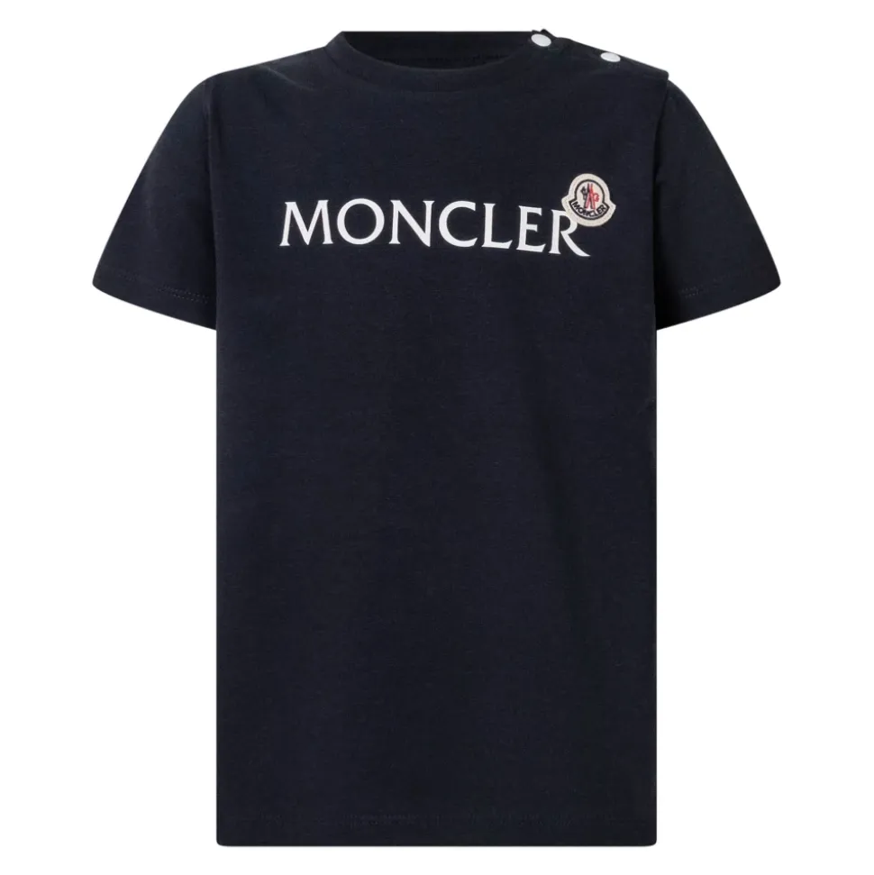 T-shirt en coton mélangé avec logo