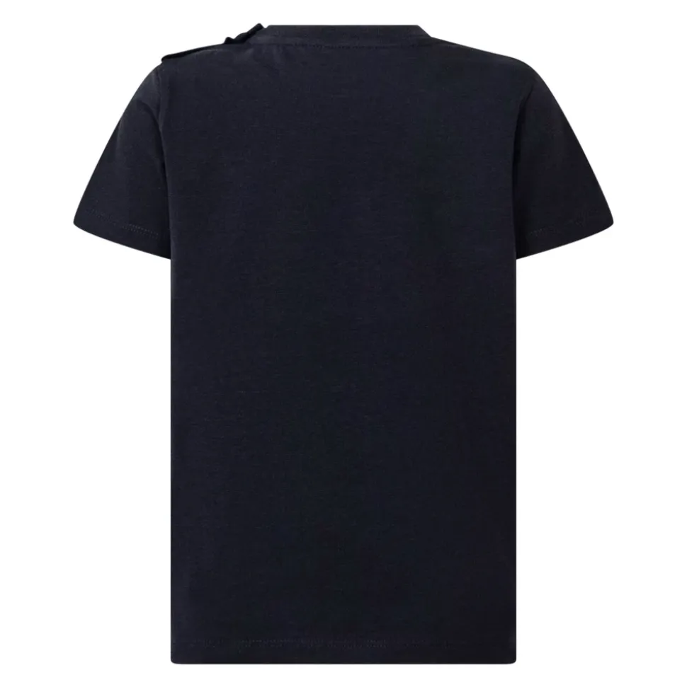 T-shirt en coton mélangé avec logo