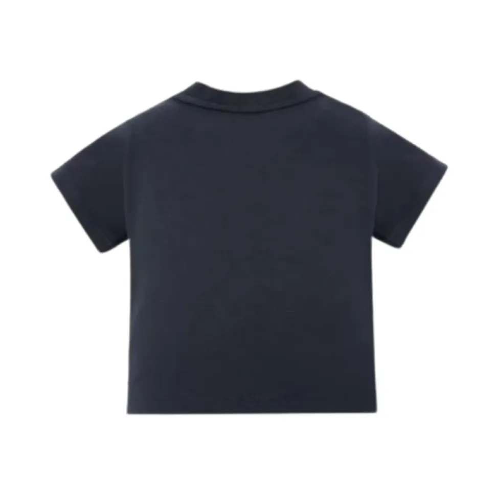 T-shirt en coton mélangé avec logo