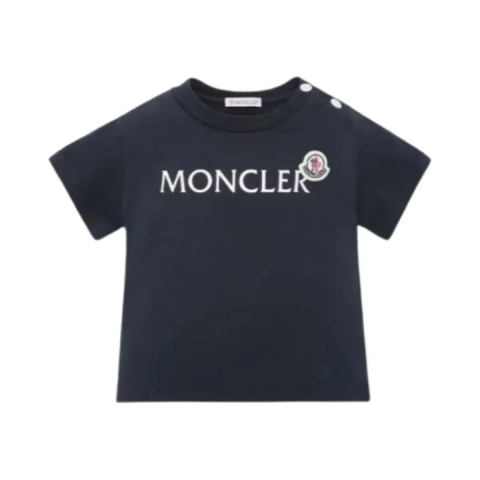 T-shirt en coton mélangé avec logo