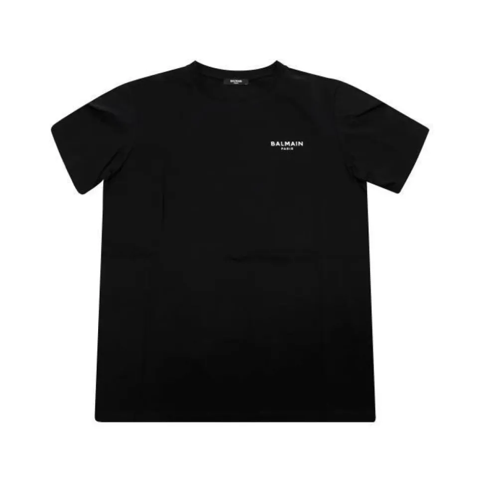 T-shirt en coton orné de boutons