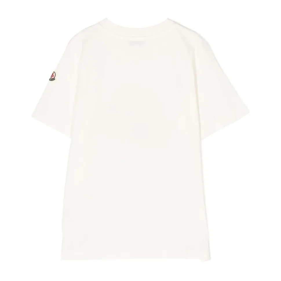 T-shirt en jersey de coton avec logo