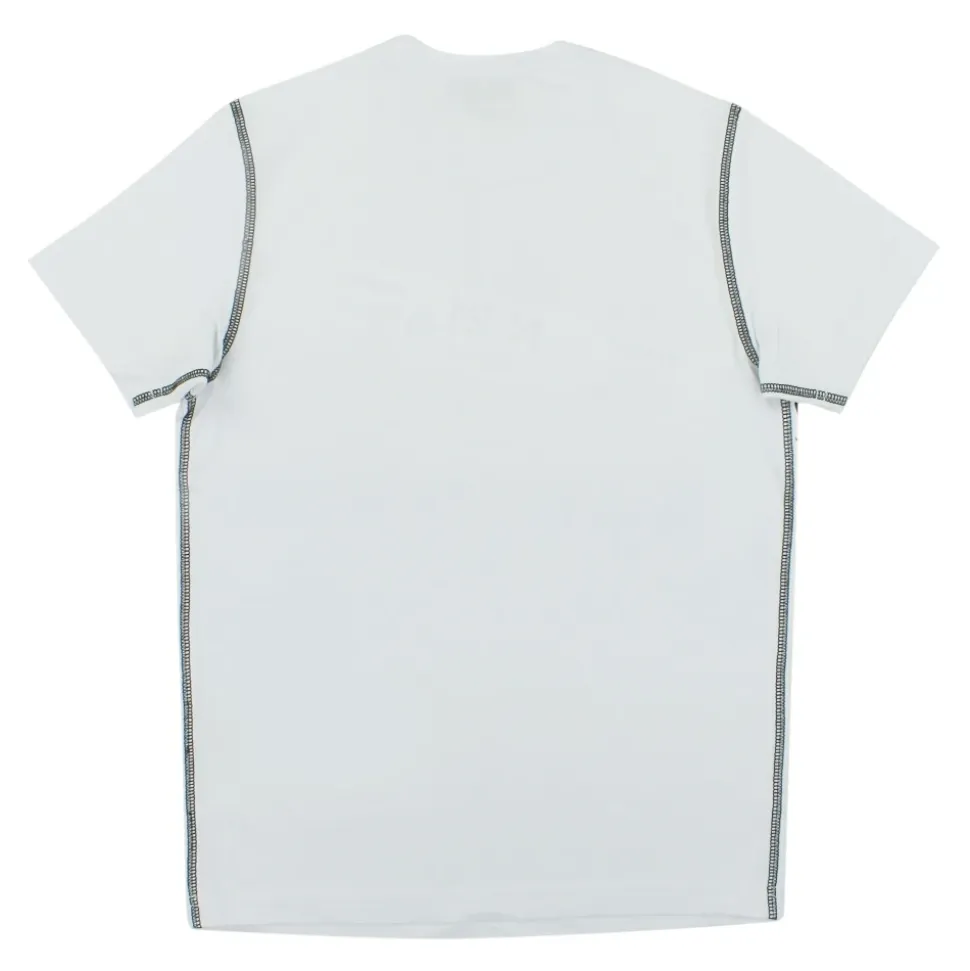 T-shirt en jersey de coton avec logo cursif