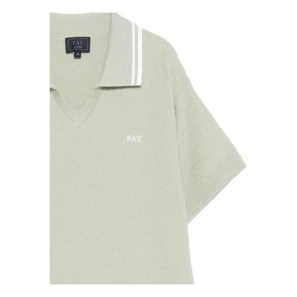 T-shirt en nid d'abeille