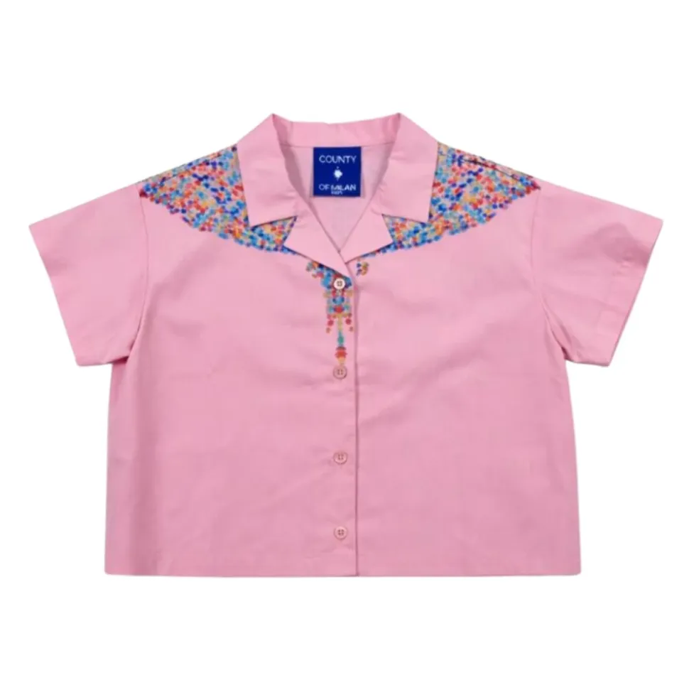 T-shirt imprimé court
