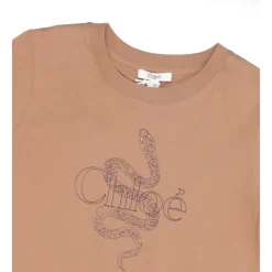 T-shirt imprimé logo serpent