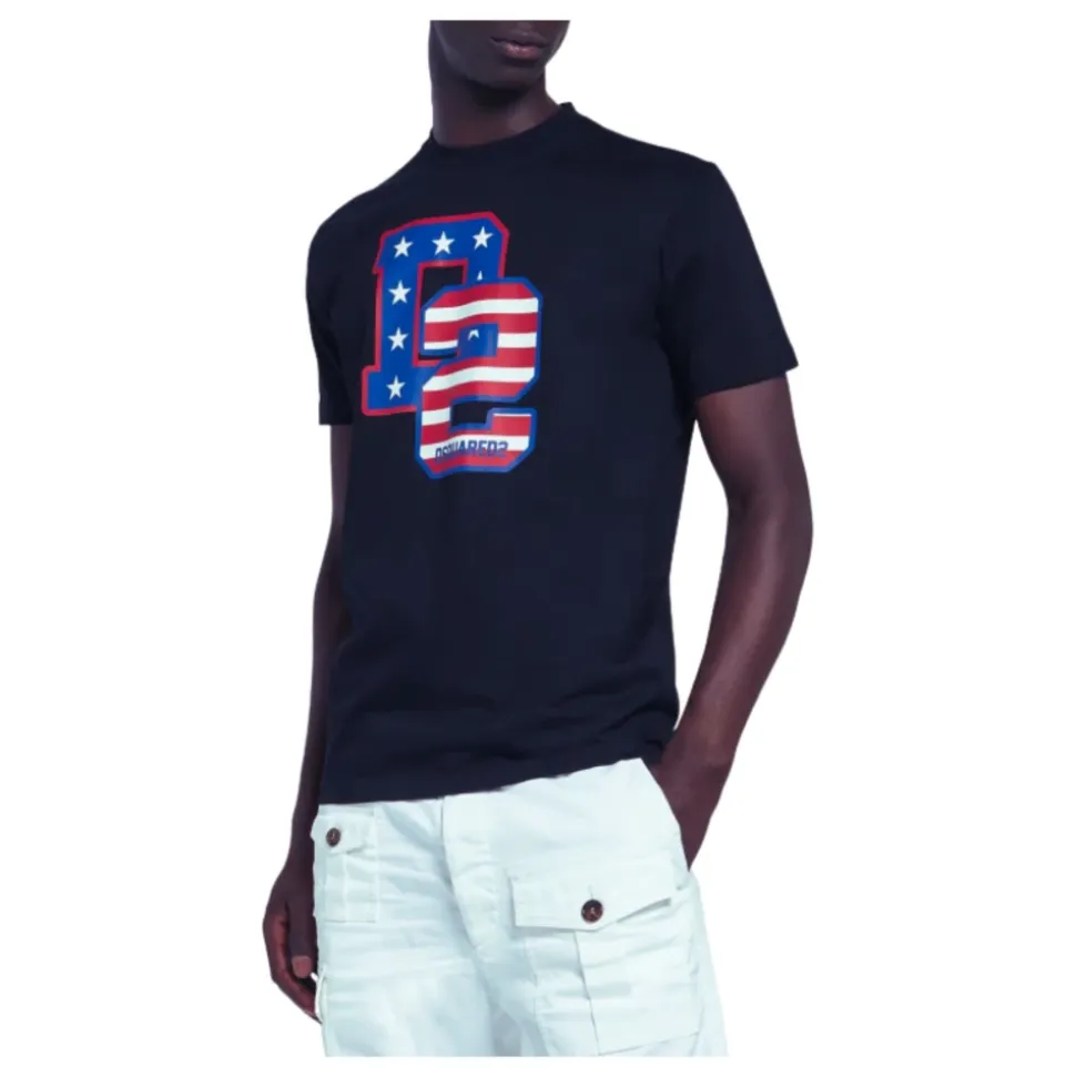 T-shirt à logo col rond
