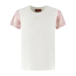 T-shirt à Manches Imprimées