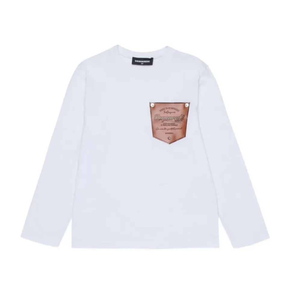 T-shirt à manches longues avec logo