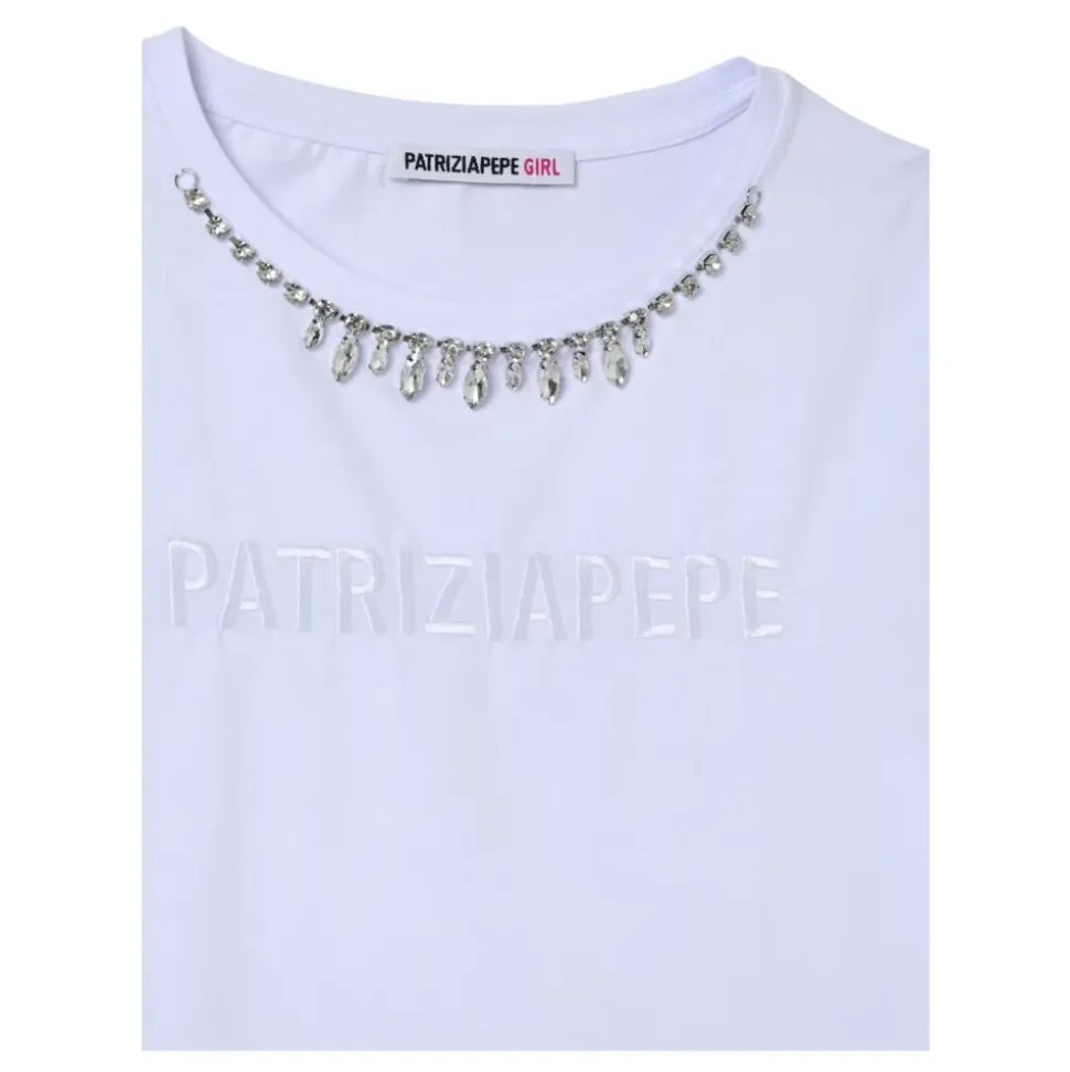 T-shirt orné de strass