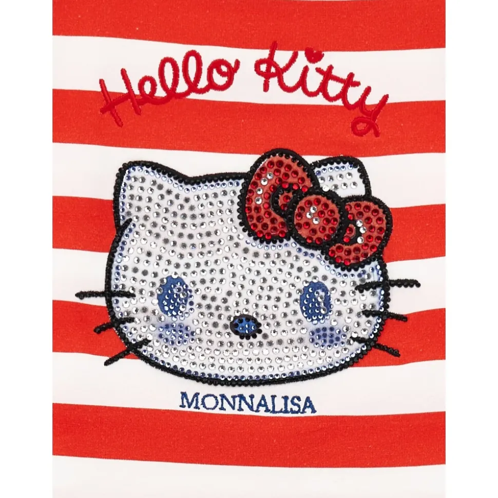 T-Shirt Rayé Hello Kitty