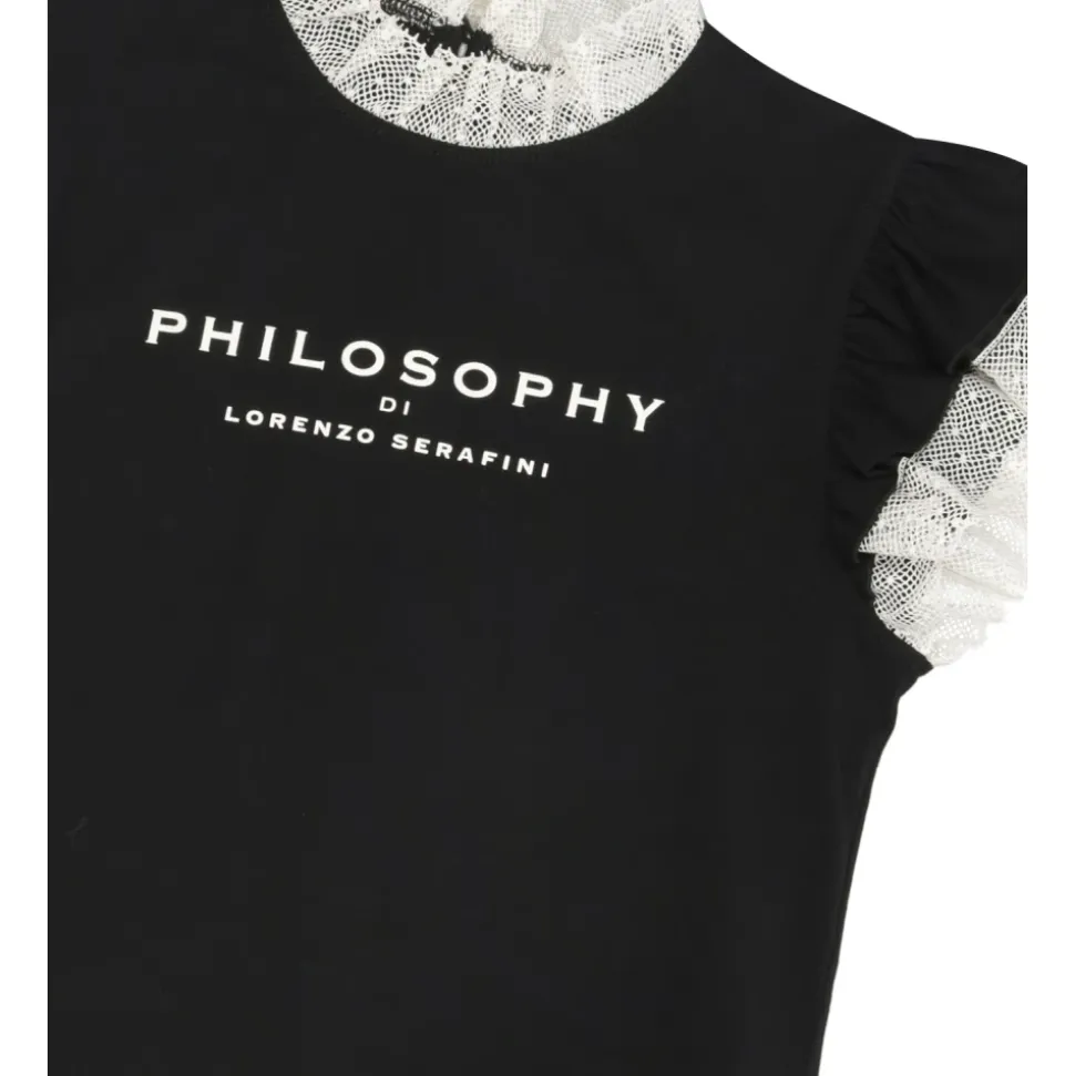 T-shirts et Polos Philosophy by Lorenzo Serafini Noir