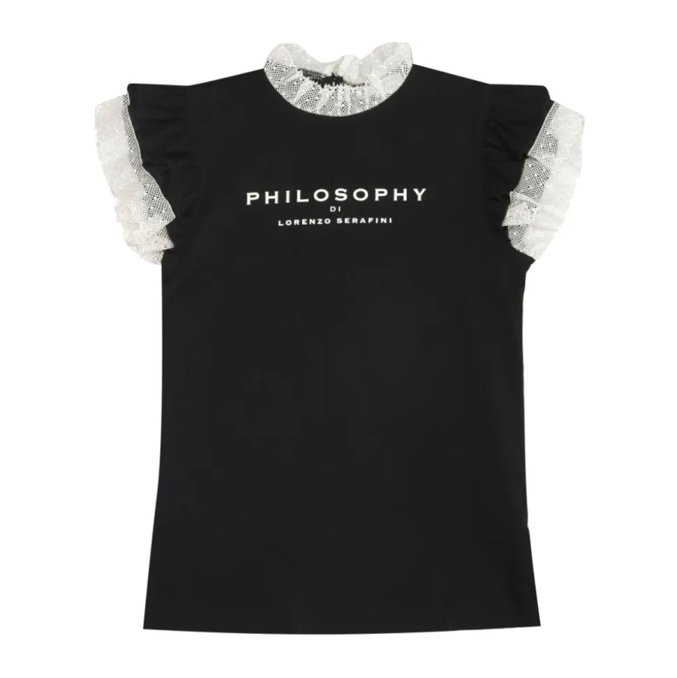 T-shirts et Polos Philosophy by Lorenzo Serafini Noir