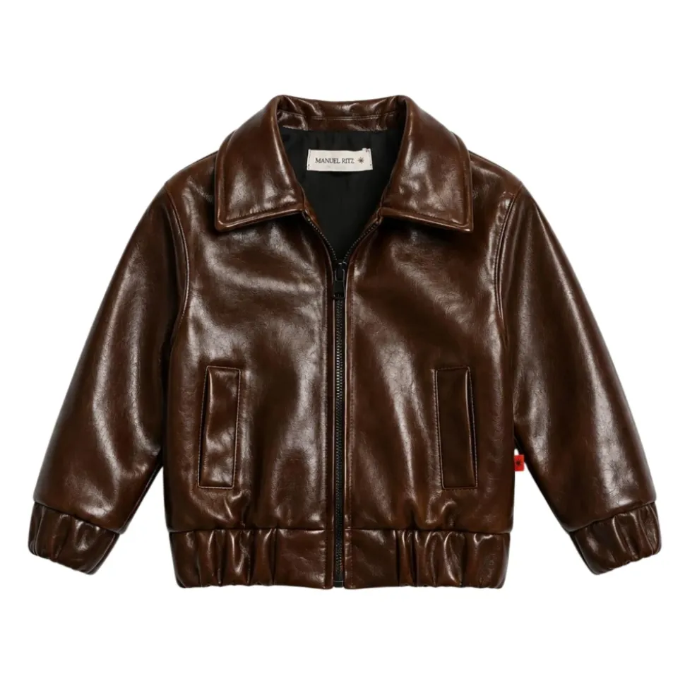 Veste aspect cuir