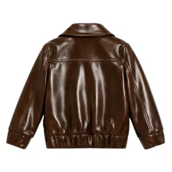 Veste aspect cuir