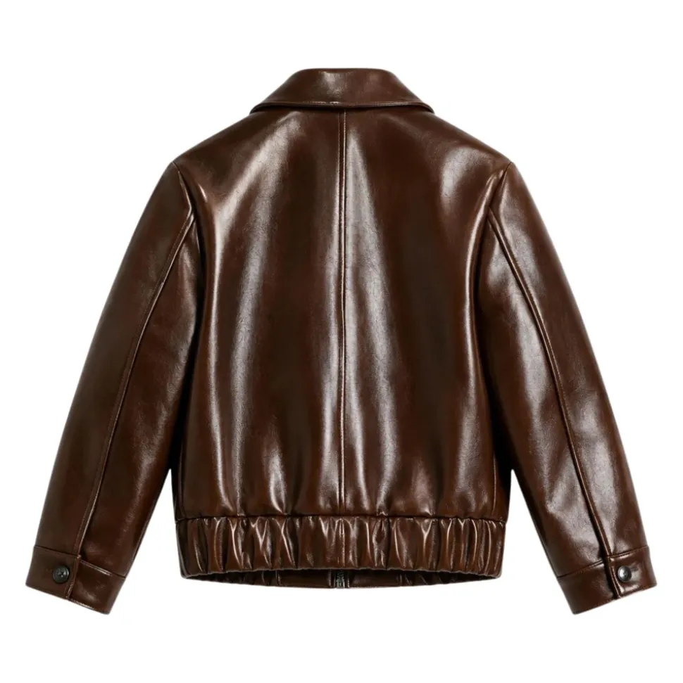 Veste aspect cuir